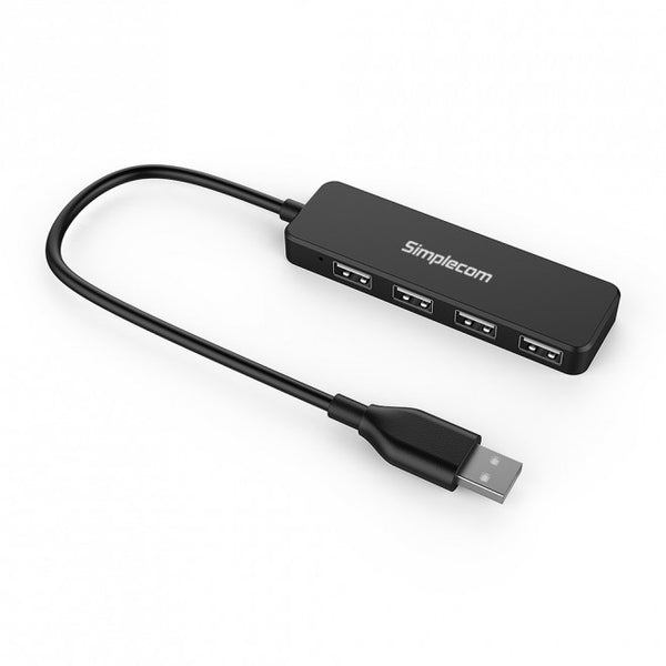 SIMPLECOM CH241 Hi-Speed 4 Port Ultra Compact USB 2.0 Hub SIMPLECOM