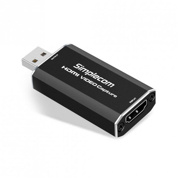 SIMPLECOM DA315 HDMI to USB 2.0 Video Capture Card Full HD 1080p for Live Streaming Recording - Elgato, Avermedia SIMPLECOM