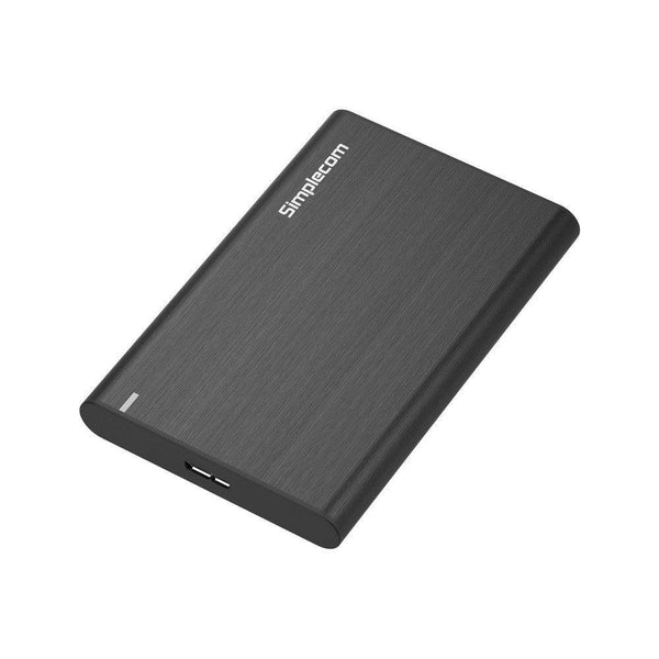 SIMPLECOM SE211 Aluminium Slim 2.5'' SATA to USB 3.0 HDD Enclosure Black SIMPLECOM