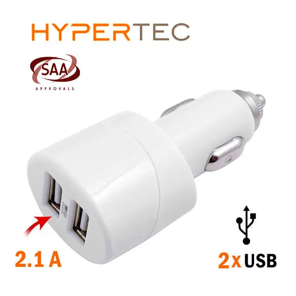 HYPERTEC USB Dual Car Charger Deals499