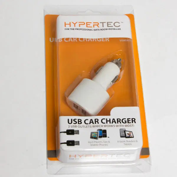 HYPERTEC USB Dual Car Charger Deals499