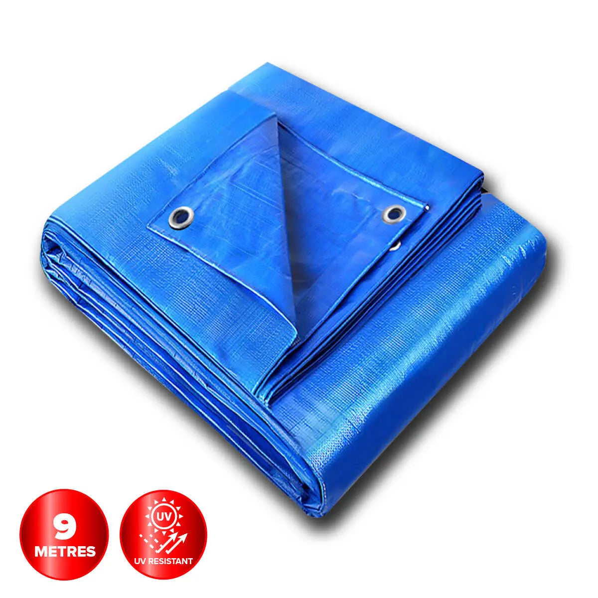 Handy Hardware Tarpaulin UV Resistant Waterproof Strong Durable 9m Deals499