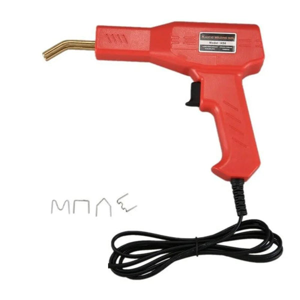 Handy Plastic Welder Garage Repair Welding Tool Kit Hot Staplers Bumper Machine Deals499