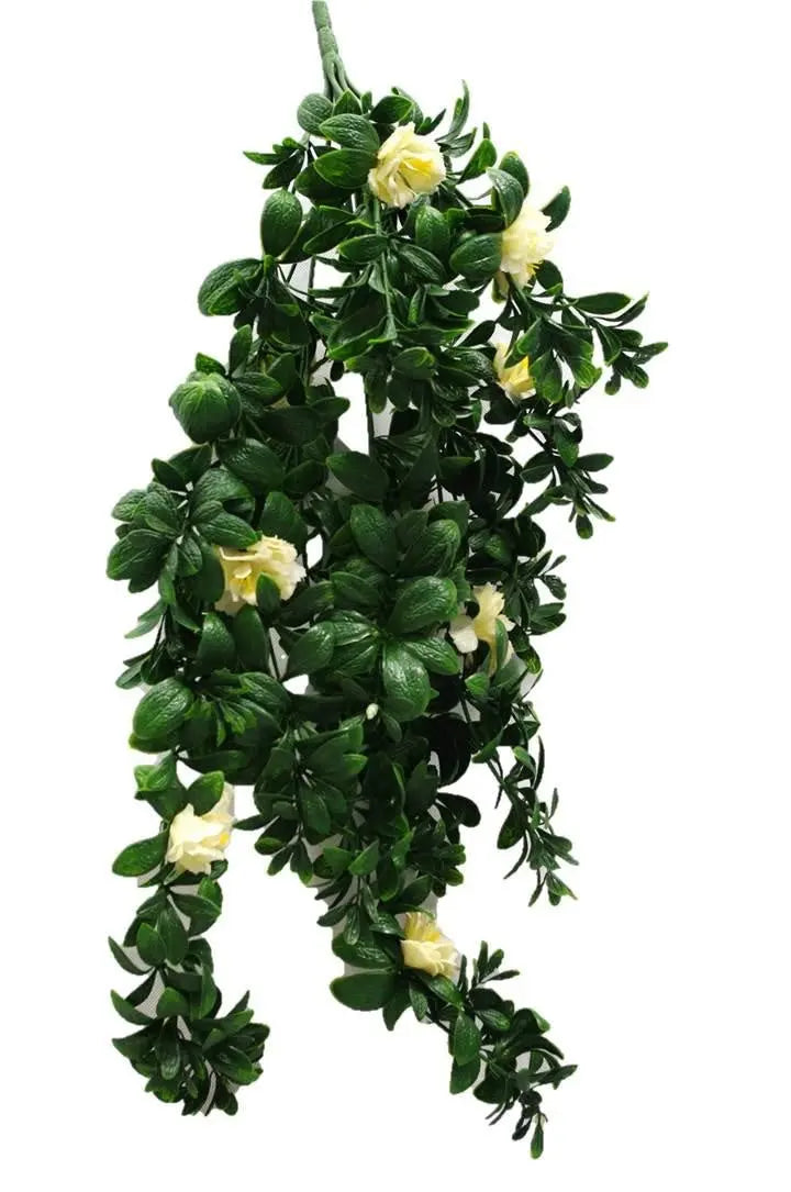 Hanging White Rose Stem UV 85cm Deals499