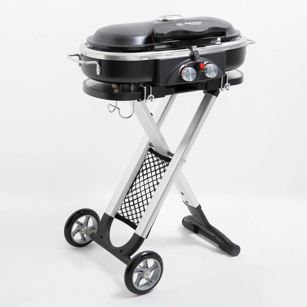 Havana Outdoors BBQ Mate Premium Portable Gas Grill LPG Twin Grill Outdoor Black Deals499