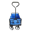 Havana Outdoors Collapsible Beach Trolley Garden Cart Foldable Picnic Navy Deals499