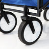Havana Outdoors Collapsible Beach Trolley Garden Cart Foldable Picnic Navy Deals499