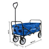 Havana Outdoors Collapsible Beach Trolley Garden Cart Foldable Picnic Navy Deals499