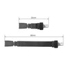 Heavy Duty Car Vehicle Seat Belt Extension Extender Strap Black Safety Buckle Deals499