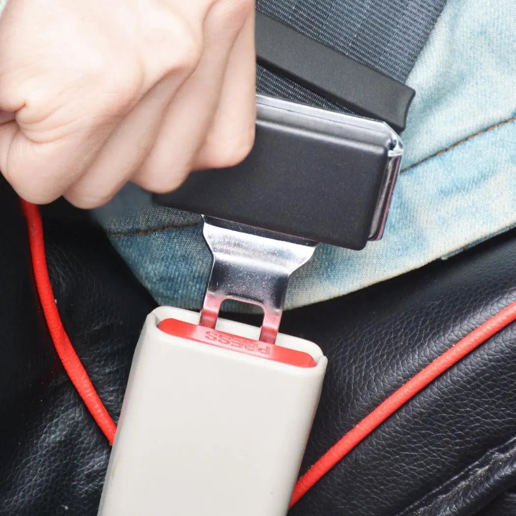 Heavy Duty Car Vehicle Seat Belt Extension Extender Strap Black Safety Buckle Deals499