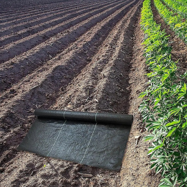 Heavy Duty Weed Control PP Woven Fabric Weed Mat Gardening Plant 0.92m x 20m Deals499