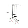 Home Fitness Multi Gym Lat Pull Down Workout Machine Bench Exercise Deals499