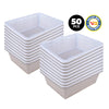Home Master 50PCE Storage Baskets Stackable Multipurpose Space Saving Bulk 27cm Deals499