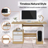 Home Master Computer Desk Workstation Storage Spacious Stylish 110 x 72cm Deals499
