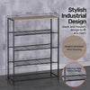 Home Master Display Shelf/Rack 5 Tier Sleek Modern Industrial Design 83cm Deals499