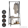Home Master Garment Rack &amp; Shelving 2 Tier Sleek Stylish Modern Design 1.5m Deals499