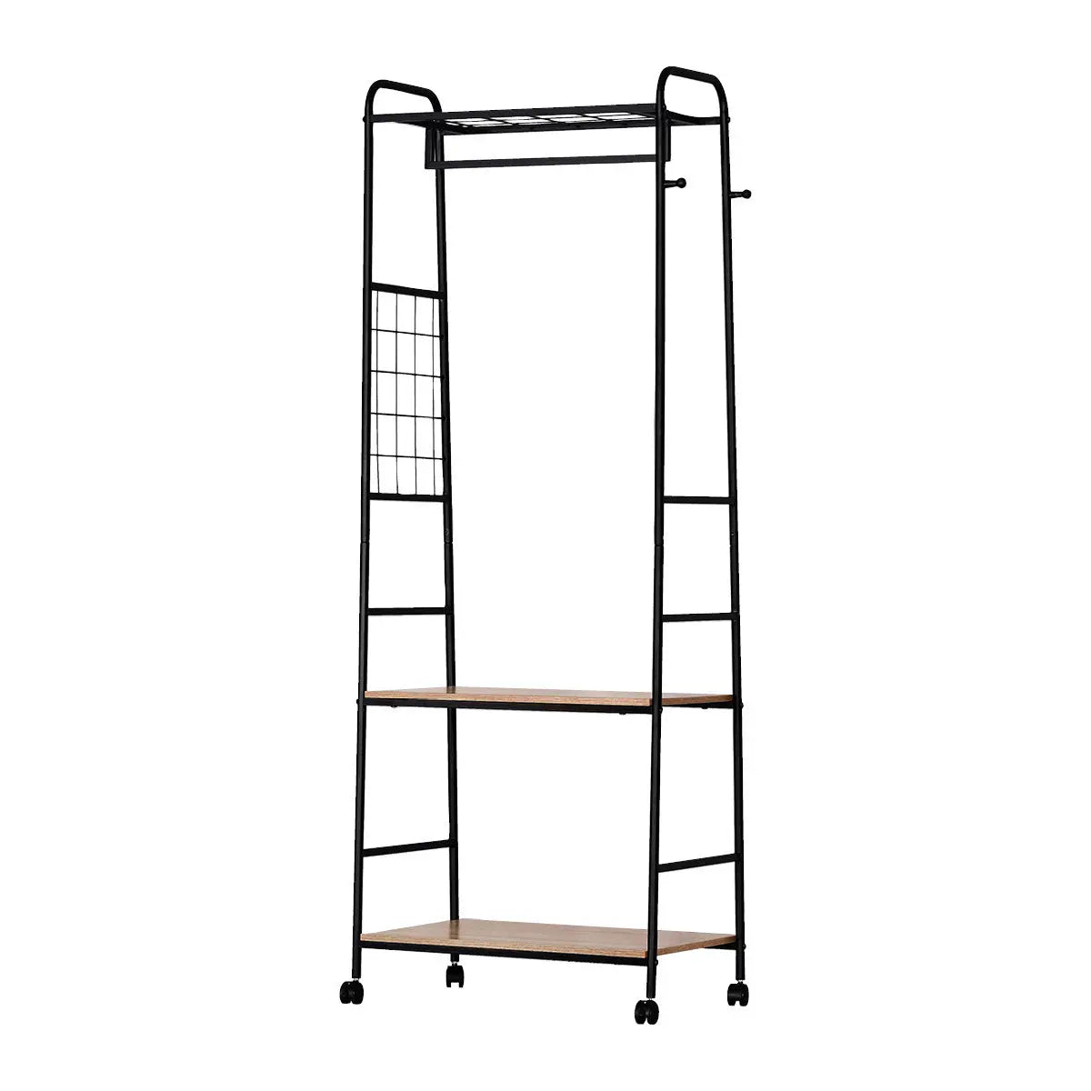 Home Master Garment Rack & Shelving 2 Tier Sleek Stylish Modern Design 1.71m Deals499