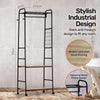 Home Master Garment Rack &amp; Shelving 2 Tier Sleek Stylish Modern Design 1.71m Deals499