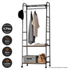 Home Master Garment Rack &amp; Shelving 2 Tier Sleek Stylish Modern Design 1.71m Deals499