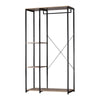 Home Master Garment Rack &amp; Shelving 3 Tier Sleek Stylish Modern Design 1.67m Deals499