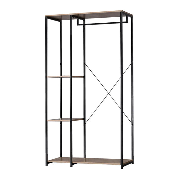 Home Master Garment Rack &amp; Shelving 3 Tier Sleek Stylish Modern Design 1.67m Deals499