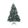 Home Ready 5Ft 150cm 720 tips Green Snowy Christmas Tree Xmas Pine Cones Deals499