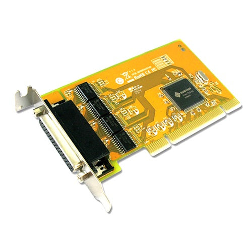 SUNIX SER5056AL PCI 4-Port Serial RS-232 Card - 4-port RS-232 Universal PCI Low Profile Serial Board - Compatible with 64/32-bit PCI Architecture (LS) SUNIX
