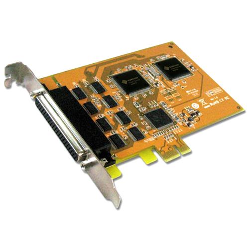SUNIX SER5466A PCIE 8-Port Serial RS-232 Card - Add-on Card, Compatible with PCI Express x1, x2, x4, x8 and x16 Lane Bus, Windows, Linux Supported SUNIX