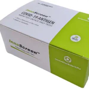 INNOSCREEN Antigen Rapid Test Kit Total 20 Test per Kit for Self Test Use (Available in Australia only) Deals499