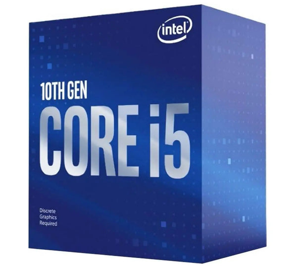 INTEL Intel Core i5-10400F CPU 2.9GHz (4.3GHz Turbo) LGA1200 10th Gen 6-Cores 12-Threads 12MB 65W Graphic Card Required Retail Box 3yrs Comet Lake INTEL