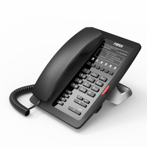 Fanvil H3 Hotel IP Phone - No Display, 1 Line, 6 x Programmable Buttons, Dual 10/100 NIC FANVIL