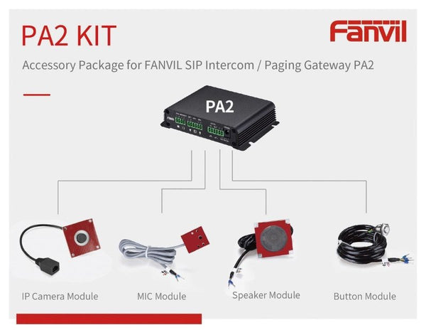 FANVIL PA2 Accessories Kit to suit IPF-PA2 FANVIL