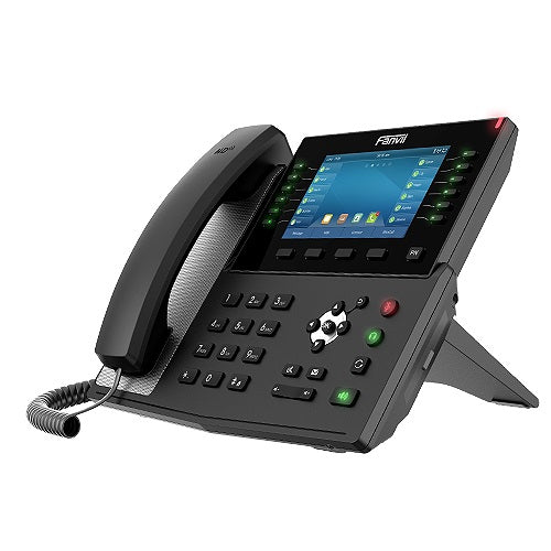 FANVIL X7C Enterprise Color IP Phone, 5' Hig Res Screen, 20 SIP Lines, HD Audio, Built in Bluetooth , upto 60 DSS Key Entries, Dual Gigabit FANVIL