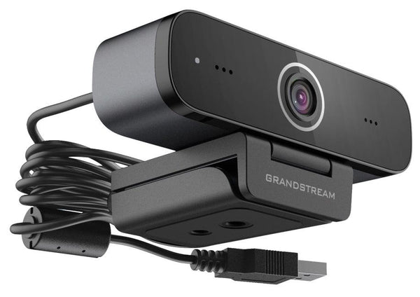 GRANDSTREAM GUV3100 Full HD USB Webcam, 2 Built in Microphones, 1080p at 30fps, 1.8m USB Cable, Teams, Zoom, 3CX, 1 Meter Voice Pickup GRANDSTREAM