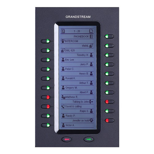 GRANDSTREAM GXP2200 Extension Module, 20 key Expansion Module, 128x384 LCD for GXP2140, GXP2170 & GXV3240 GRANDSTREAM