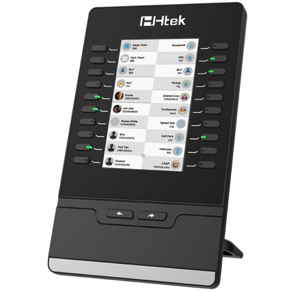 Htek UC46 Colour IP Phone Expansion Module, Upto 40 Programmable Keys, To Suit UC926E, UC924E HTEK