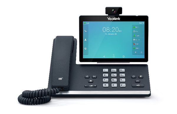 YEALINK T58A-C 16 Line IP HD Android Video Phone, 7' 1024 x 600 colour touch screen, HD voice, Dual Gig Ports, Built in Bluetooth and WiFi,USB 2.0 YEALINK