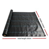 Instahut 0.915x 200m Weedmat Weed Control Mat Matting Woven Fabric Plants Deals499