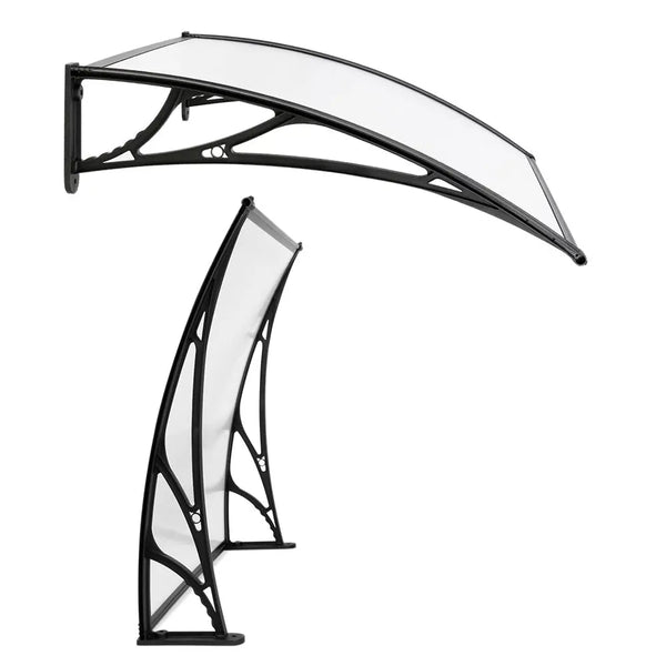 Instahut Window Door Awning Door Canopy Patio UV Sun Shield 1mx4m DIY Deals499