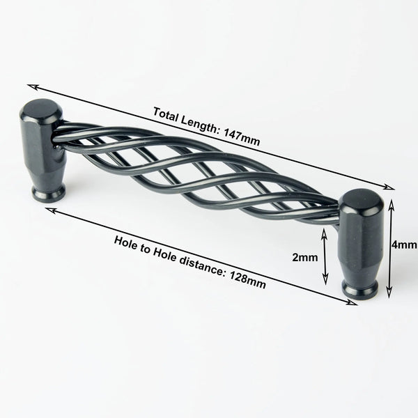 Iron-nickel alloy Kitchen Door Cabinet Drawer Handle Pulls 128mm Deals499