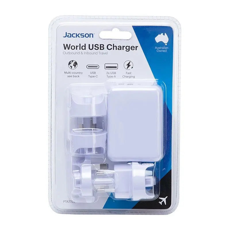 JACKSON Worldwide USB Charger JACKSON