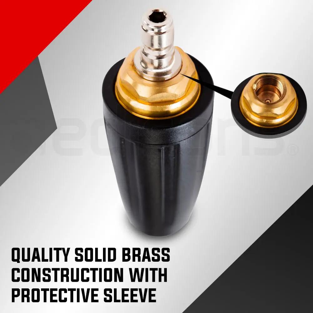 JET-USA 5000PSI Turbo Head Nozzle High Pressure Washer Water Cleaner 1/4 BSP Deals499