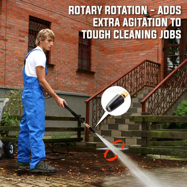 JET-USA 5000PSI Turbo Head Nozzle High Pressure Washer Water Cleaner 1/4 BSP Deals499