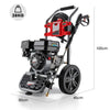 Jet-USA 4800PSI Petrol-Powered High Pressure Cleaner Washer Water Power Jet Hose Deals499