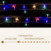 Jingle Jollys 100M Christmas String Lights 500LED Multi Colour Deals499