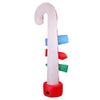 Jingle Jollys 2.4M Christmas Inflatable Santa Guide Candy Pole Xmas Decor LED Deals499