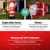 Jingle Jollys 2.4M Christmas Inflatables Santa Xmas Light Decor LED Airpower Deals499
