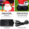 Jingle Jollys 2.4M Christmas Inflatables Santa Xmas Light Decor LED Airpower Deals499