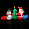 Jingle Jollys 2.7M Christmas Inflatable Tree Snowman Lights Outdoor Decorations Deals499