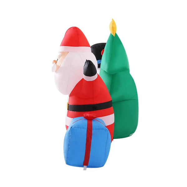 Jingle Jollys 2.7M Christmas Inflatable Tree Snowman Lights Outdoor Decorations Deals499